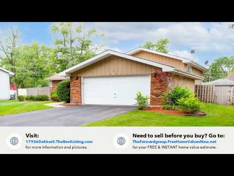 17936 Dekker St, Lansing, IL home video tour