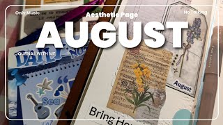 August Journal Setup 2026 | Cozy Journal With Me ✨ Monthly Planning & Decoration