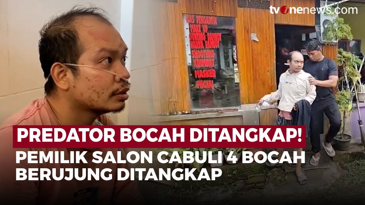 Aksi Bejat! Pemilik Salon di Makassar Cabuli Bocah, Polisi Tembak Pelaku | OneNews Update