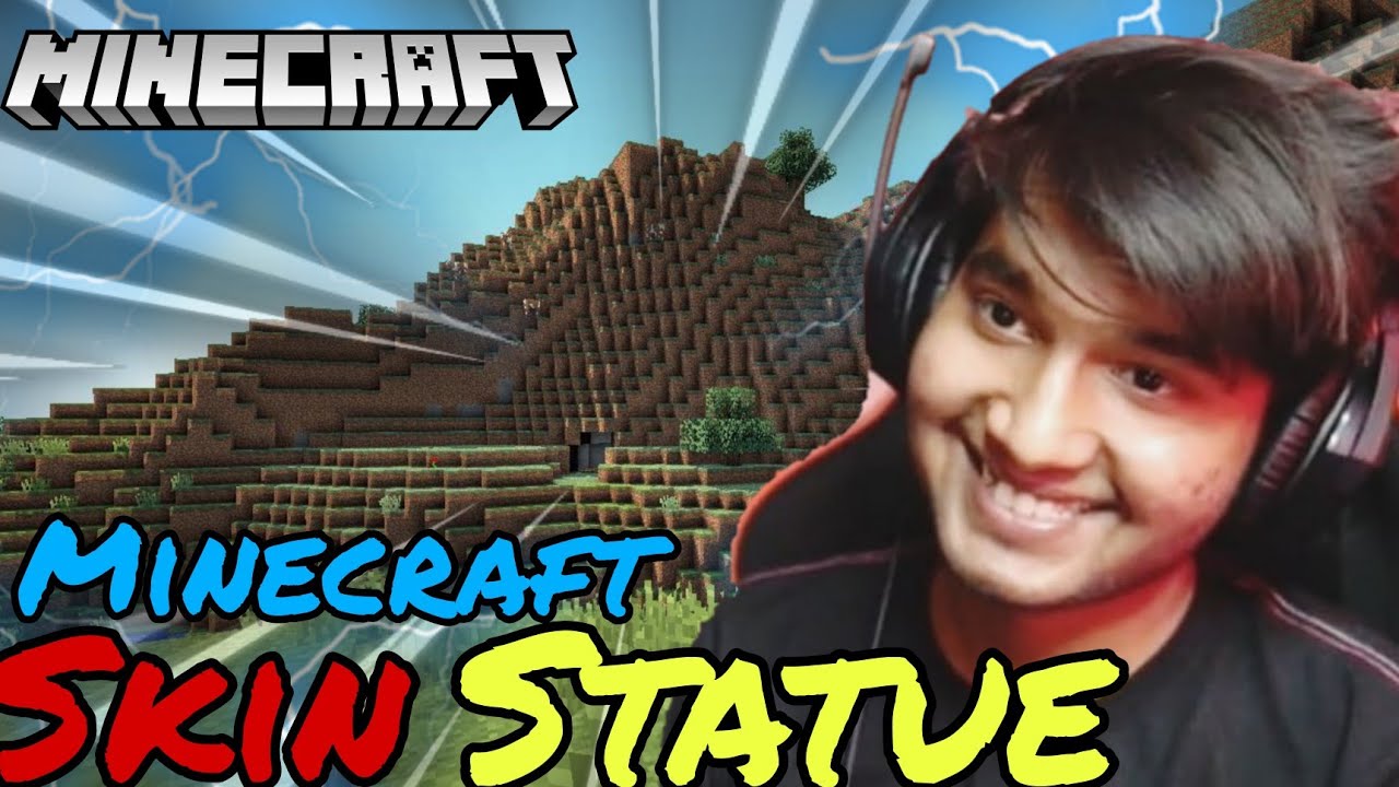 Andreobee skin Statue In Minecraft 