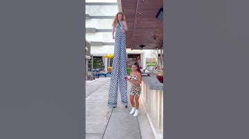 Thumbnail of When she is too tall for you 😳 #girl