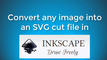Inkscape lesson 2: Convert an image into SVG cut file