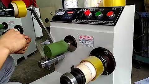 XW-805A BOPP Tape Small Rewinding Machine