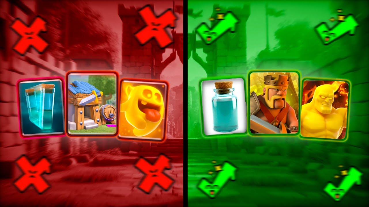 я ИСПРАВИЛ худшие карты в клеш рояле