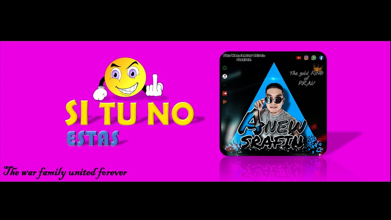 SI TU NO ESTAS GOLDEN SRAF N v deo Lyric YouTube
