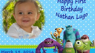 Nathan Lugo&#39;s First Birthday Party