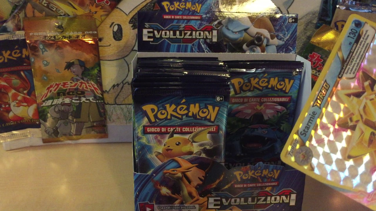 Pokemon Apertura Del Box X Y EVOLUZIONI Full Art Altro 2 4 YouTube