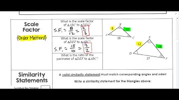 Chapter 11 Similarity - 11.1B Similar Polygons video #2