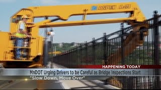 MnDOT warning drivers of bridge inspectors