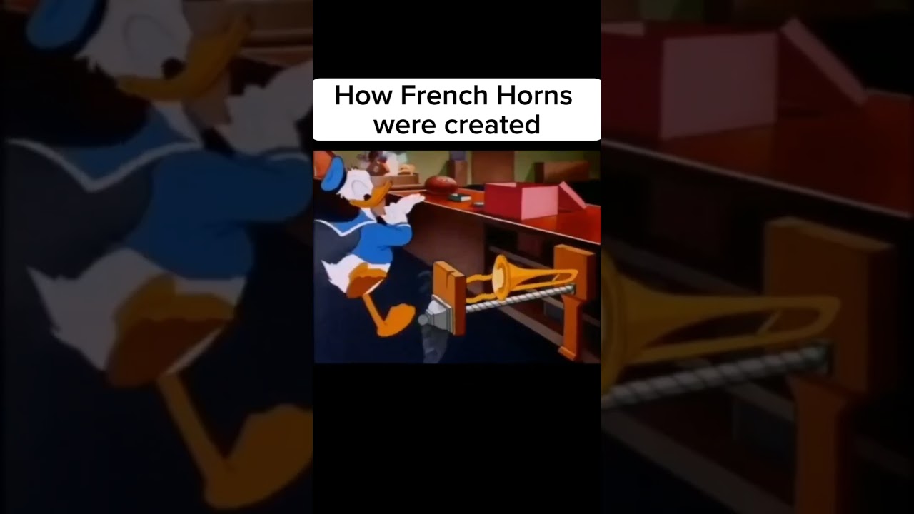 How French Horns were created. 💀 