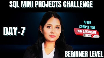 Day 7 | SQL Mini Project Challenge |Online Food Delivery App #dataanalytics #sqlforbeginners