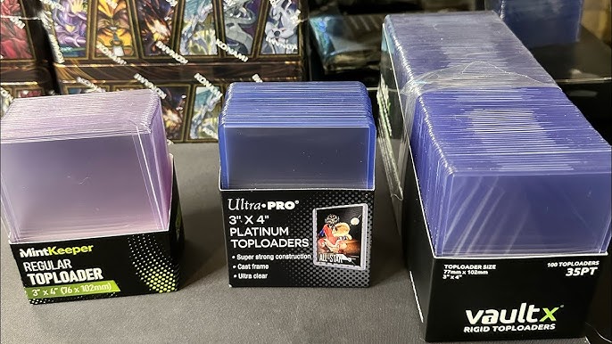 Toploaders: Which Are Best for YOUR Sports Cards? – Wax Pack Gods