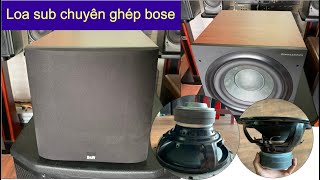 B&W ASW610 Subwoofer: Perfect for Bose pairings and apartment use. The sound quality is beyond re...