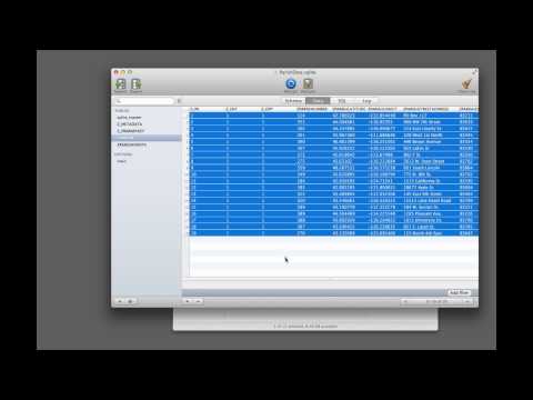 Editing the ParishData.sqlite File for Catholic Diocese App
