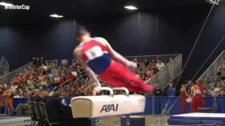 Alex Naddour - Pommel Horse - 2017 Winter Cup Challenge - Finals