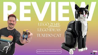 Review: LEGO Ideas Tuxedo Cat 21349