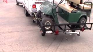 golf cart trailer test 2