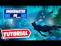 How to Build UNDERWATER THEMED Map in Fortnite!