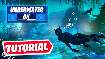 How to Build UNDERWATER THEMED Map in Fortnite!