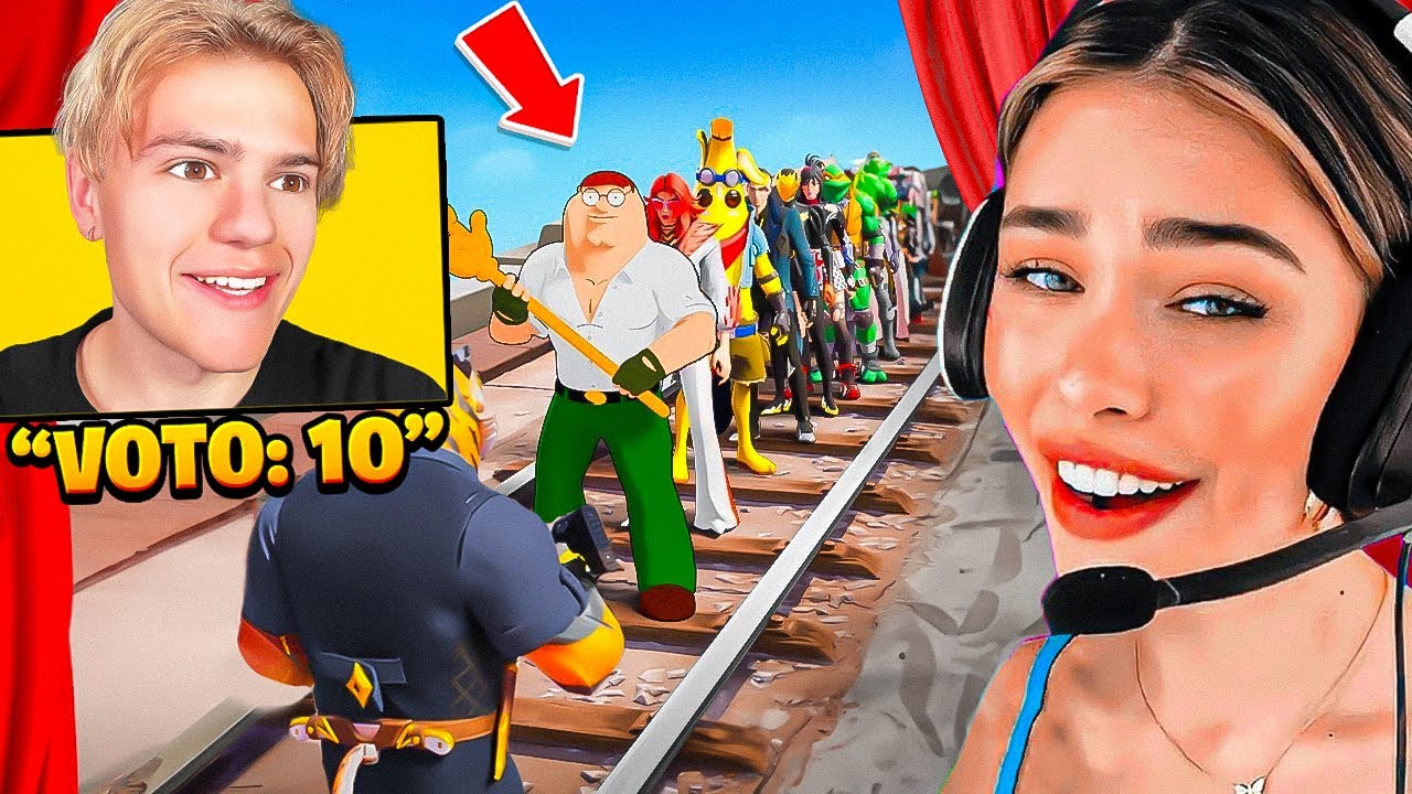 La MIA RAGAZZA si INFILTRA nella mia SFILATA su FORTNITE! - YouTube