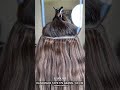 Handmade Tape in Hair #hairextension #hairstyle #hairproduct #tapehairextensions #tapehair #karkafi