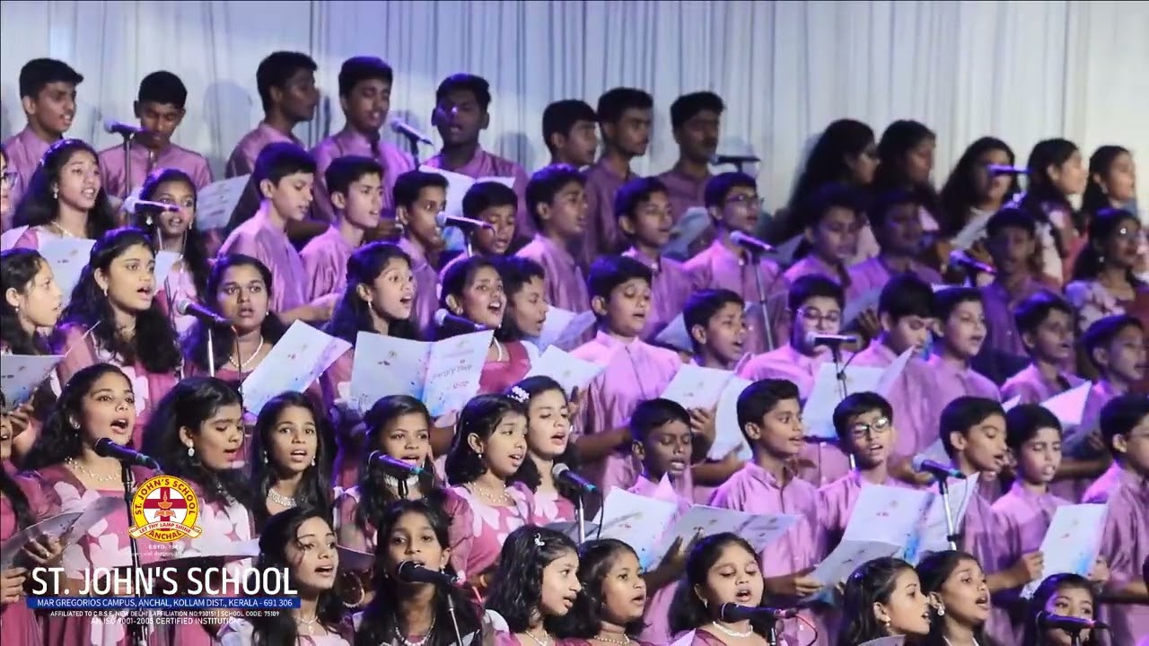 Angu Vaana Konilu (Malayalam)|ARM I  ST JOHN'S SCHOOL CHOIR