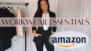 Amazon Work Wardrobe 2024 | 15 Essential Office Outfits (Budget Friendly!)