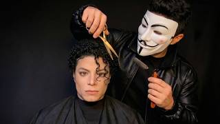 Corte de pelo a Michael Jackson (ASMR) ✂️