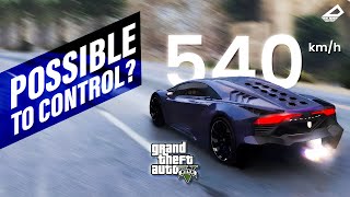 Is it possible to control 540km/h in GTA 5 GTA5 gameplay. GTA5 Enhanced.