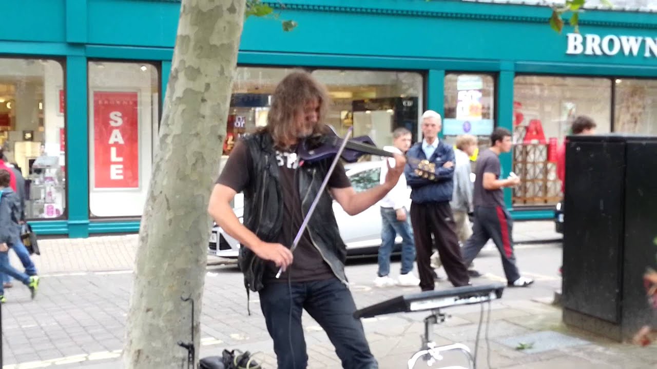 Epic electronic violin York YouTube