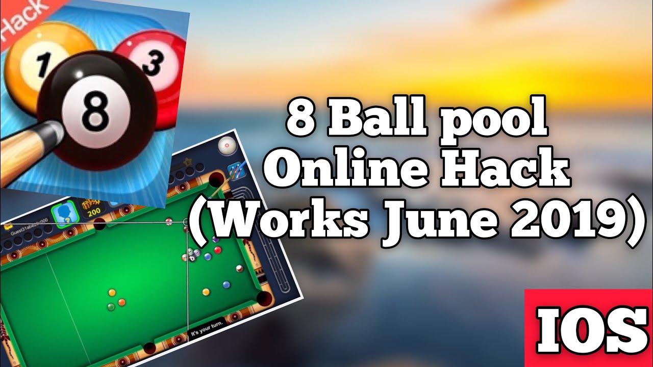 8 BALL POOL LINE HACK,IOS NO JAILBREAK - 2019 - 