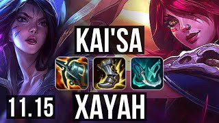 KAI'SA & Bard vs XAYAH & Rakan (ADC) | 13/2/6, Rank 8 Kai'Sa, Legendary | EUW Challenger | v11.15 KAI'SA & Bard vs XAYAH & Rakan (ADC) | 13/2/6, Rank 8 Kai'Sa, Legendary | EUW Challenger | v11.15