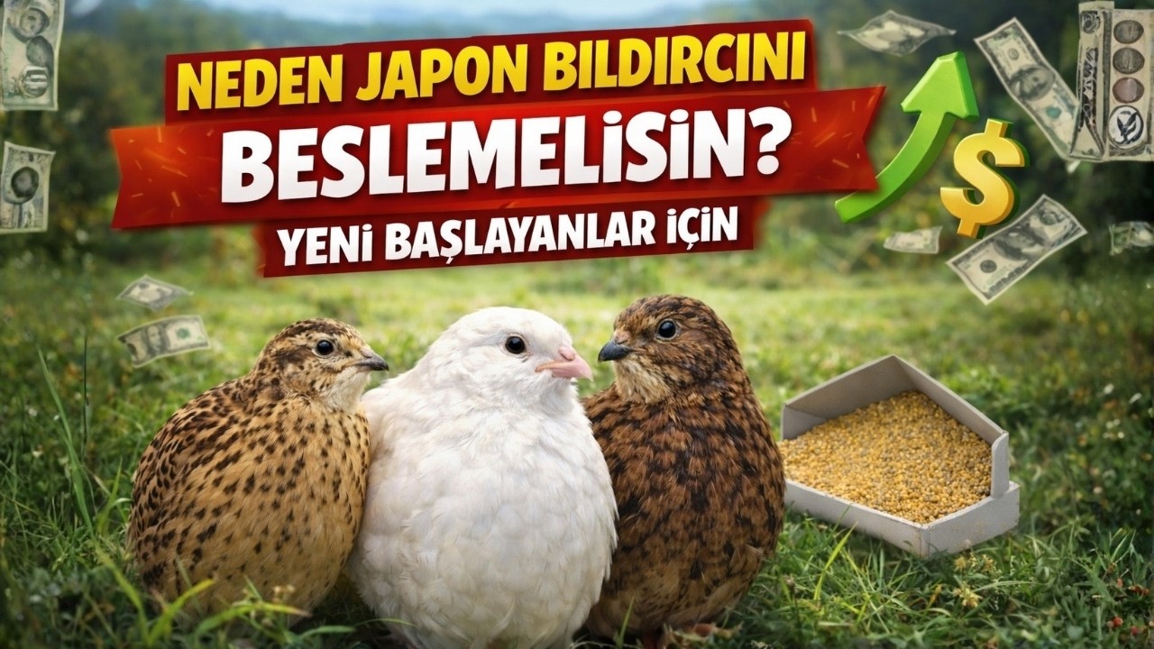 NEDEN ÇİN BILDIRCINI BESLEMELİSİN?