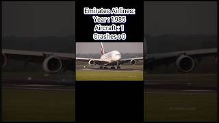 Emirates Airlines Then Vs Now 🔥 Edit #ytshorts #aviation #plane #shorts