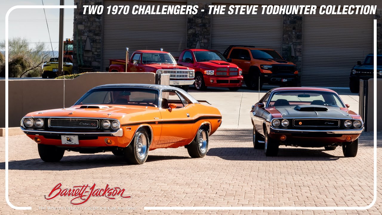 FIRST LOOK - Two 1970 Dodge Challengers - BARRETT-JACKSON 2023 PALM BEACH AUCTION