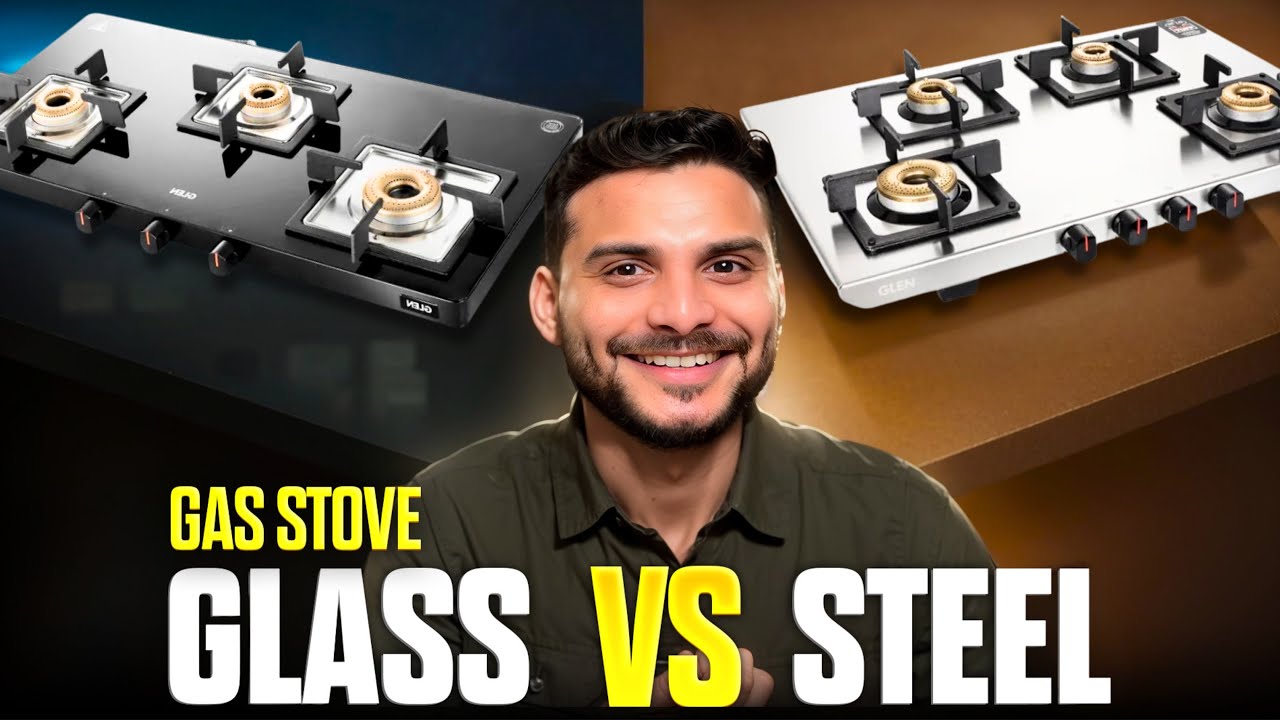 Using WRONG Gas Stove? Glass vs Steel Honest Review & Guide by houmeindia