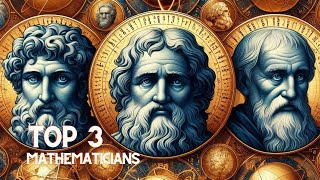 Top 3 mathematicians in Greece : ancient times