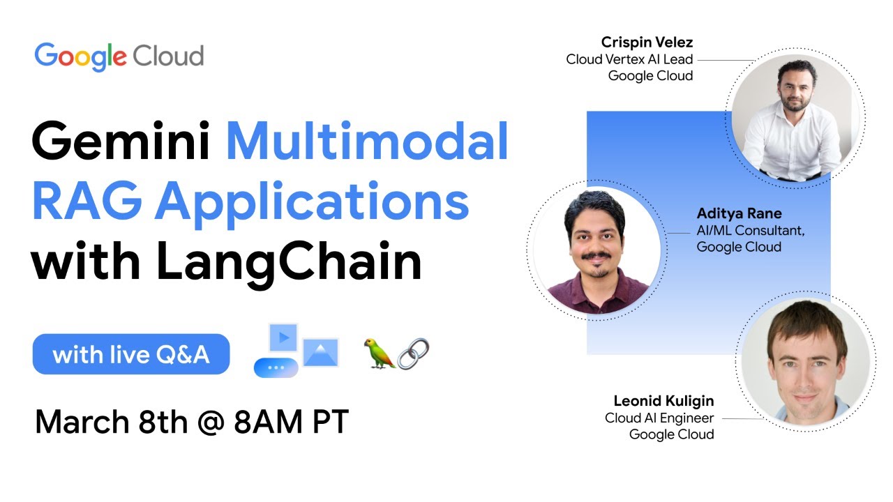 Gemini Multimodal RAG Applications with LangChain - YouTube