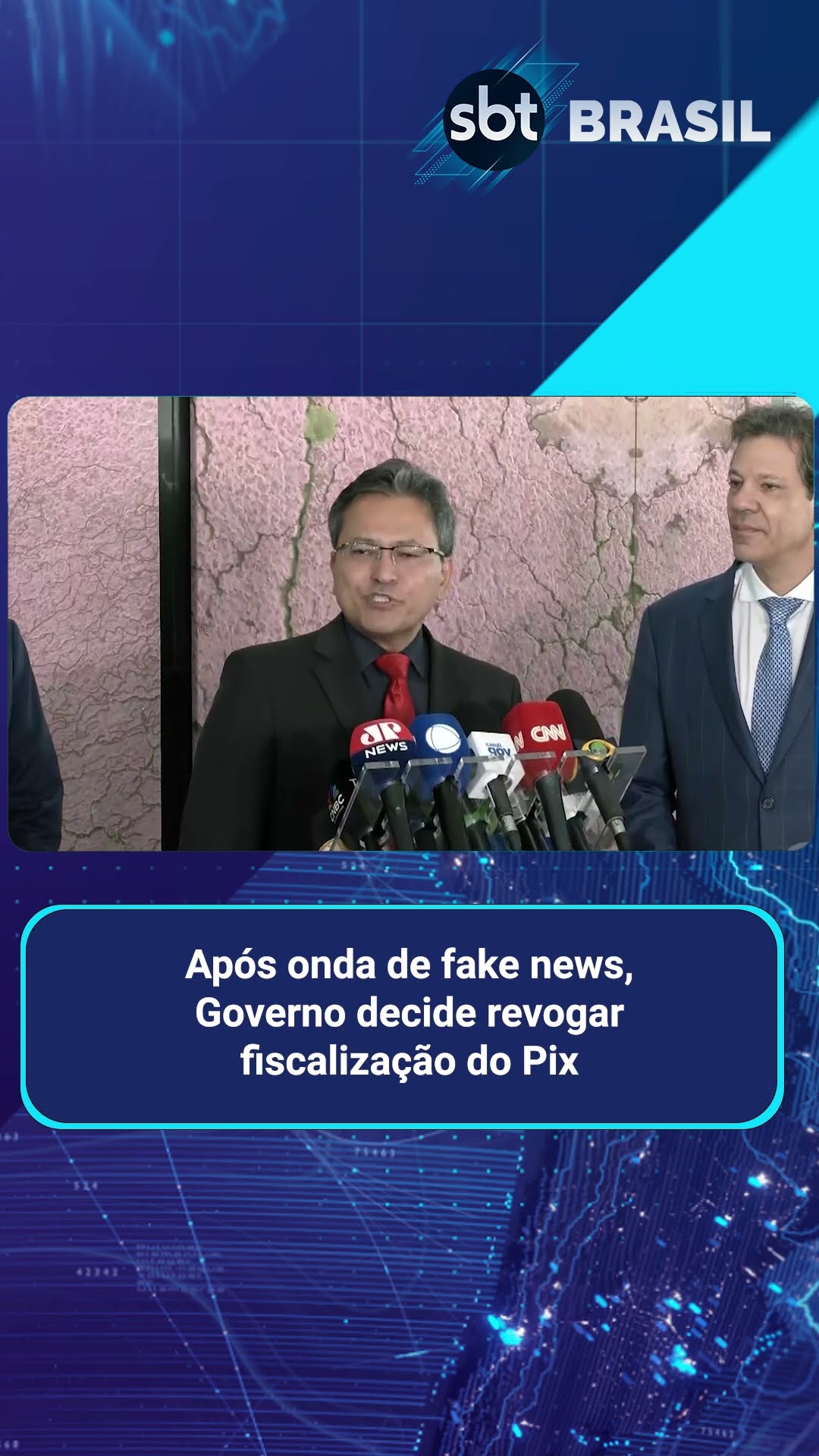 Governo Lula decide revogar ato sobre fiscalização do Pix | SBT Brasil (15/01/25)