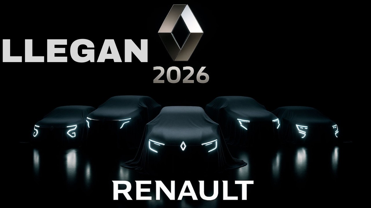 🚗 Renault 2026: Conoce los 11 Nuevos Autos, SUV y Pickup que se lanzan y renueva