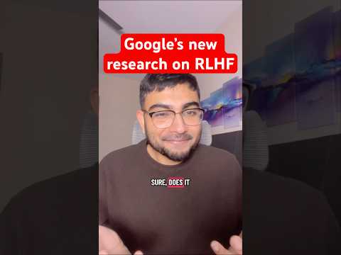 Google’s new research on reinforcement learning with human feedback #ai #chatgpt #tech