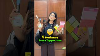 5 Stationery Items Every Topper Needs in 2026 🔥 #shorts #study #vlog