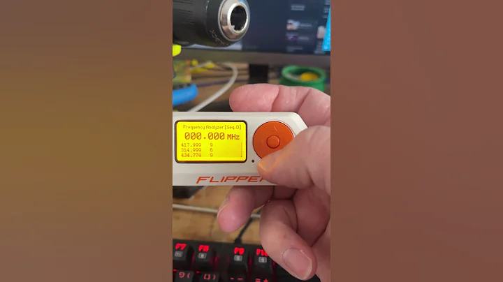 Flipper Zero - Sub GHz frequency analyzer- update