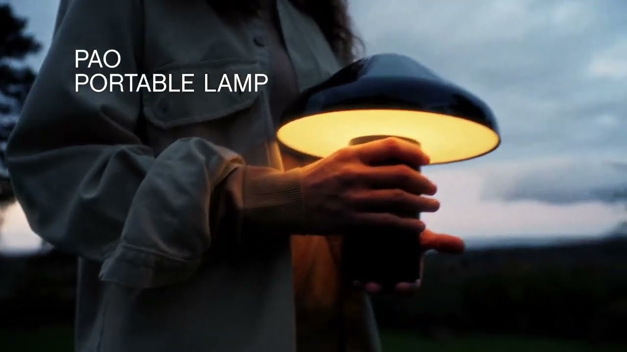 Introducing the HAY Pao Portable Lamp designed by Naoto Fukasawa 