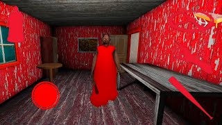 Granny horror house escape gameplay / granny red dress Ep 08  screenshot 5