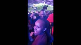 Parte After Parte Uhuru Raila $  Jeff Koinange Dancing With Kenyans  UB40 Concert (Never seen part)