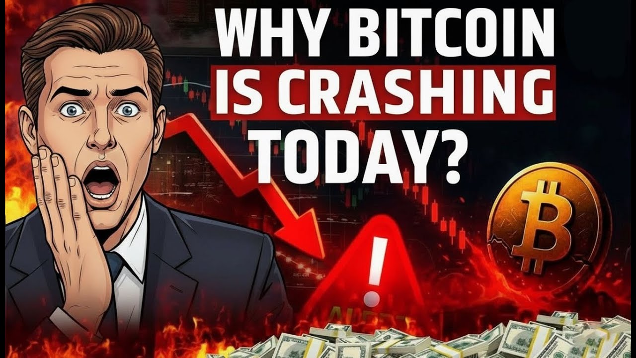 Bitcoin CRASHING Again in 2026 – The REAL Reason Nobody Expected - YouTube