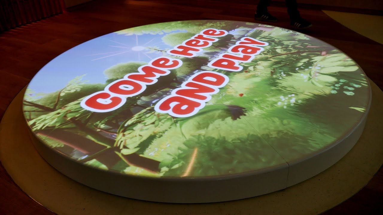 Katara Interactive Projection | LightAct - YouTube