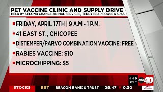 Chicopee business and animal welfare group teaming up for vaccine clinic, supply drive