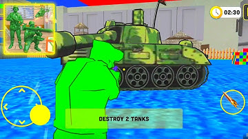 Army Toys War Attack Shooting #1 | Android Gameplay